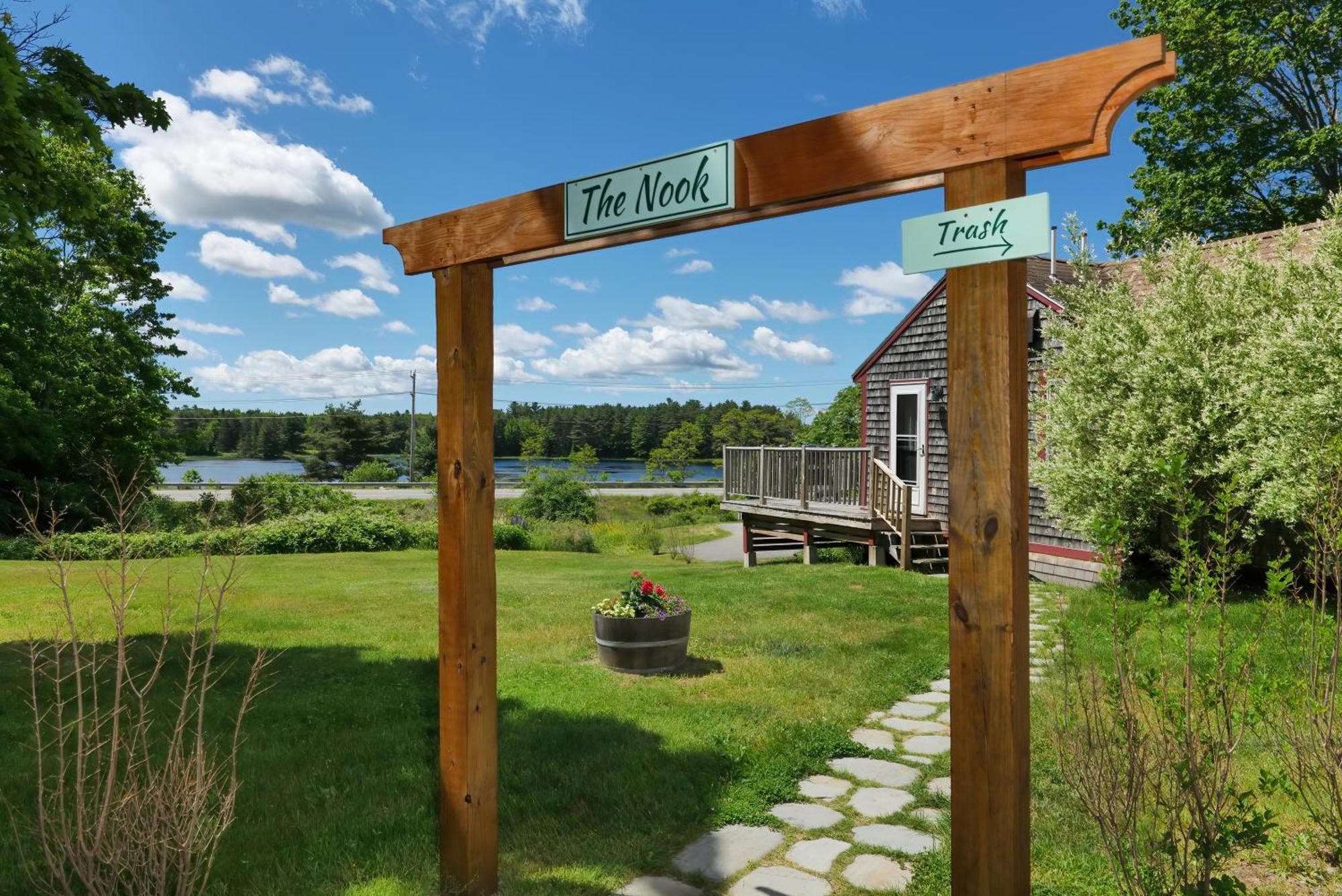 Cozy Pond Side Cottage In Bar Harbor! The Nook المظهر الخارجي الصورة